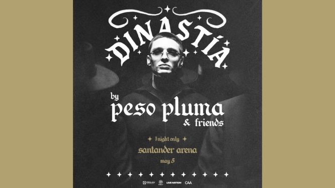 Peso Pluma Brings Dinastía by Peso Pluma & Friends to the Santander Arena