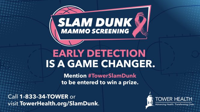 Tower Health Mammogram Screening Campaign is a ‘Slam Dunk’