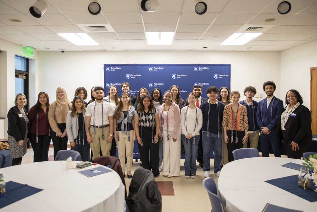 Penn State Berks Inducts 26 Into National First-Generation Student Honor Society