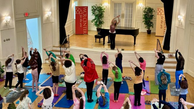 WCR Center for the Arts & Berks Youth Chorus Partner for YogaSing Workshop