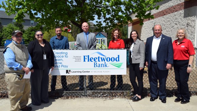 Fleetwood Bank Partnership Celebrated at BCIU Playground Dedication Ceremony