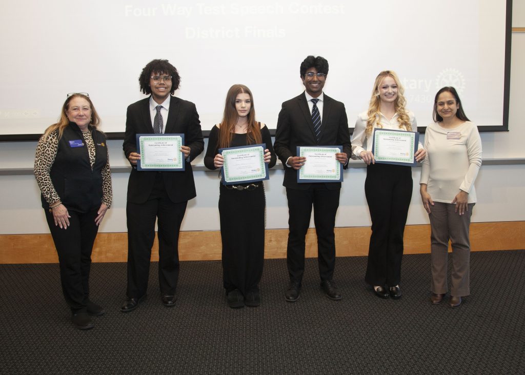 2026 Rotary District 7430 Four Way Test Speech Contest