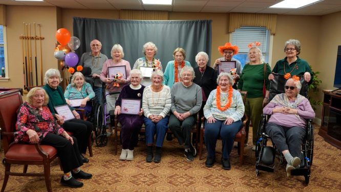 Keystone Villa at Douglassville Residents Receive Wellness Awards