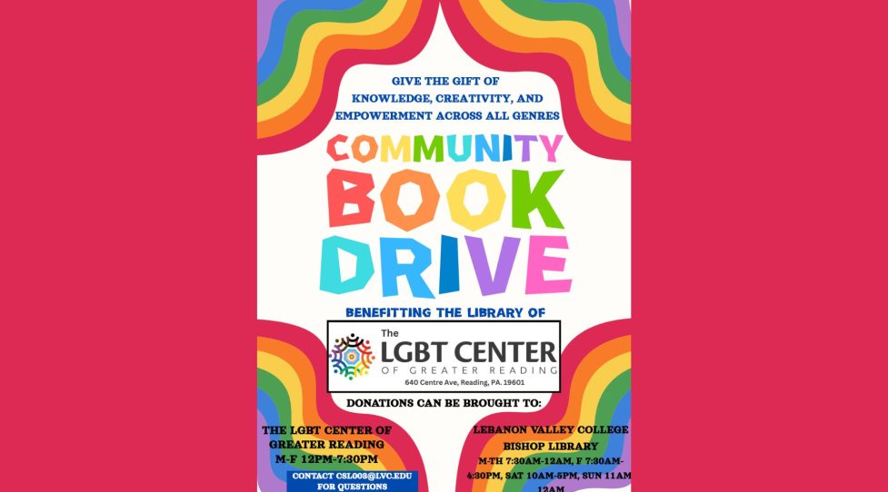 LGBT Center of Greater Reading, Lebanon Valley College Launch Book Drive