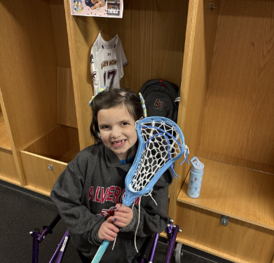 9-Year-Old a Proud Member of the Alvernia University Women’s Lacrosse Team 