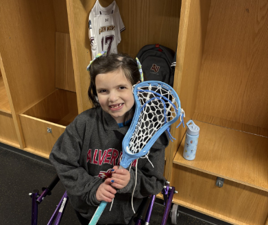 9-Year-Old a Proud Member of the Alvernia University Women’s Lacrosse Team