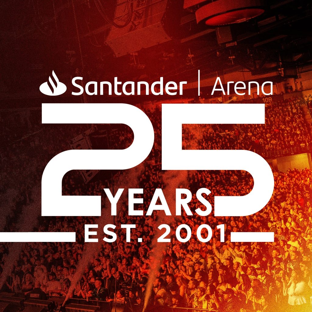 Santander Arena Announces Three New Shows as Part of 25th Anniversary Year