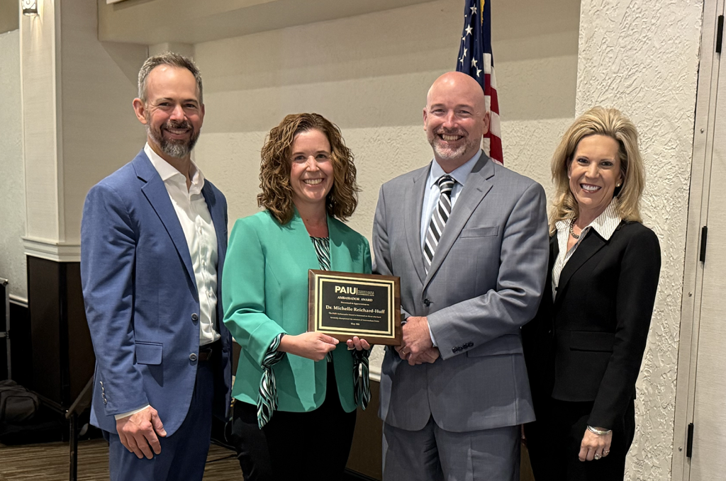 Dr. Michelle Reichard-Huff Honored with 2026 PAIU Ambassador Award