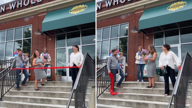 Archwood Soapery, Filthy Vegan Products Cut Ribbon at Kimberton Whole Foods