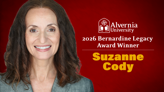 Alvernia Names Suzanne Cody Bernardine Legacy Award Recipient