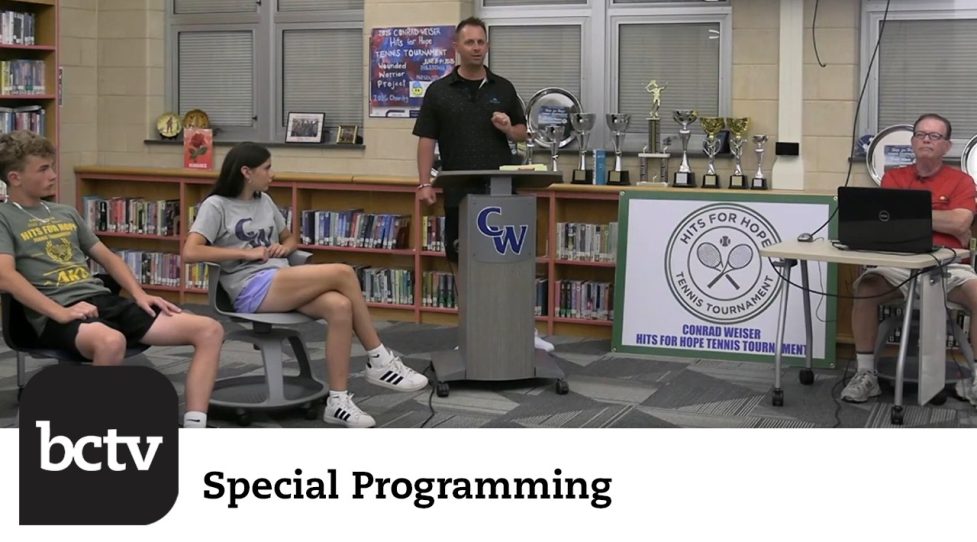 2026 Conrad Weiser Hits for Hope Tennis Tournament Draw Ceremony (6/3/26)