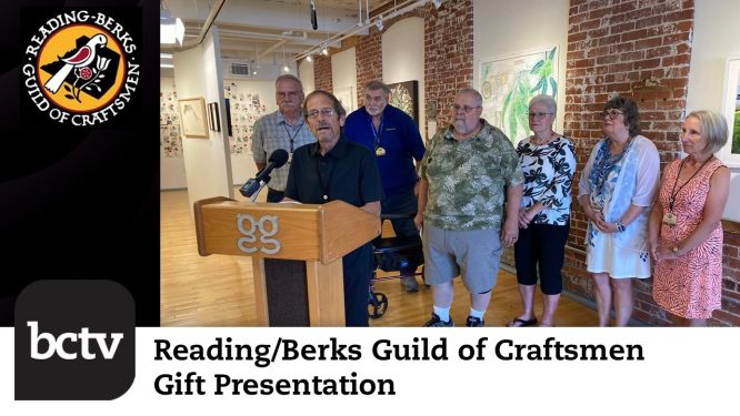 Reading/Berks Guild of Craftsmen Gift Presentation