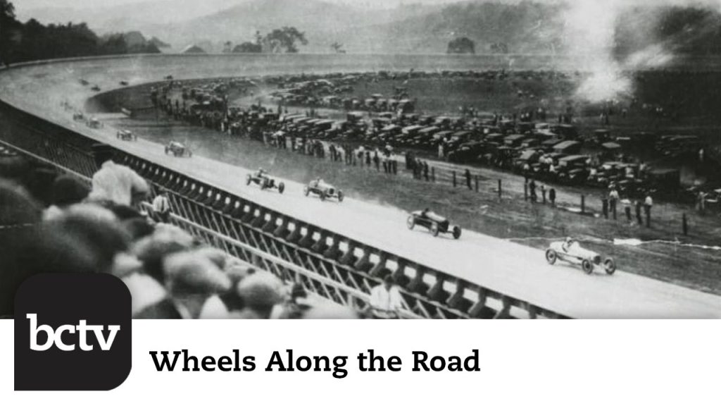 Wood Surfaced Racing Tracks in Early 1900’s PA; Automotive Kitsch | Wheels Along the Road
