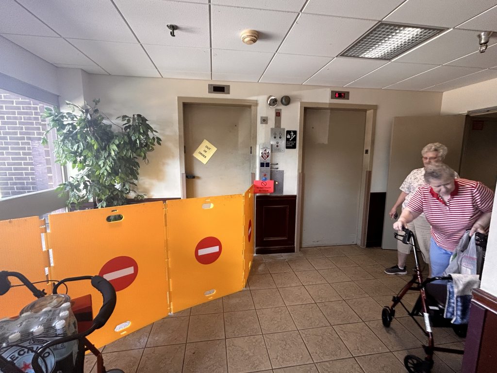 As Elevator Repairs Drag On, Older Residents of Subsidized Berks County Apartment Building Endure Outages, Injury
