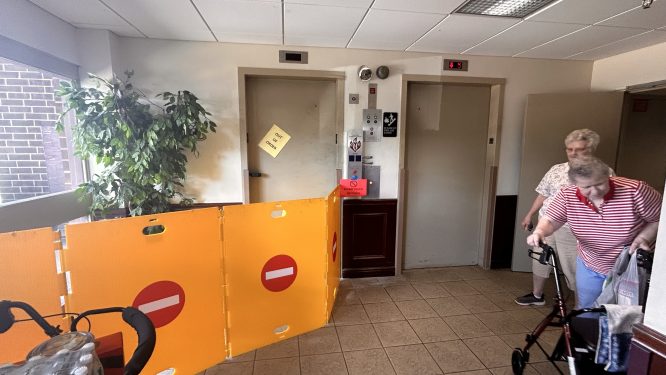 As Elevator Repairs Drag On, Older Residents of Subsidized Berks County Apartment Building Endure Outages, Injury