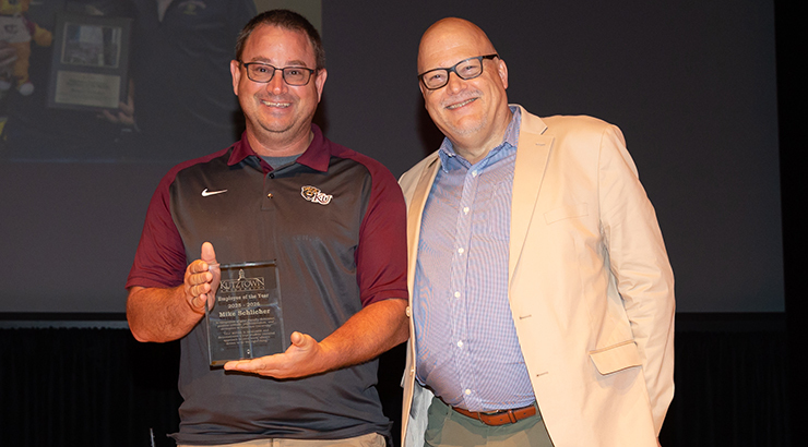 Michael Schlicher Named 2026 Kutztown University Employee of the Year