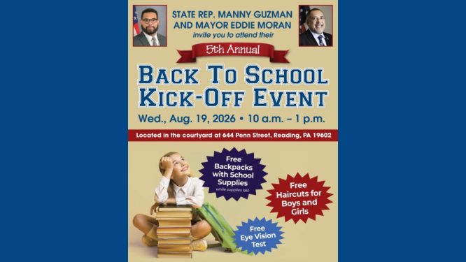 Mayor Eddie Morán and State Rep. Manny Guzman to Host Fifth Annual Back-to-School Giveaway