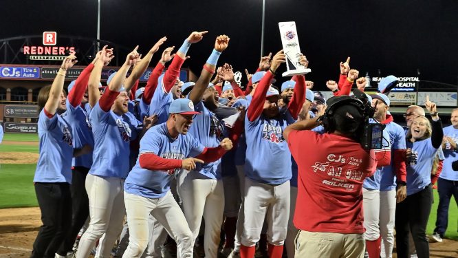 Champions at Last! Reading Delivers Knockout Punch for Eastern League Championship Win