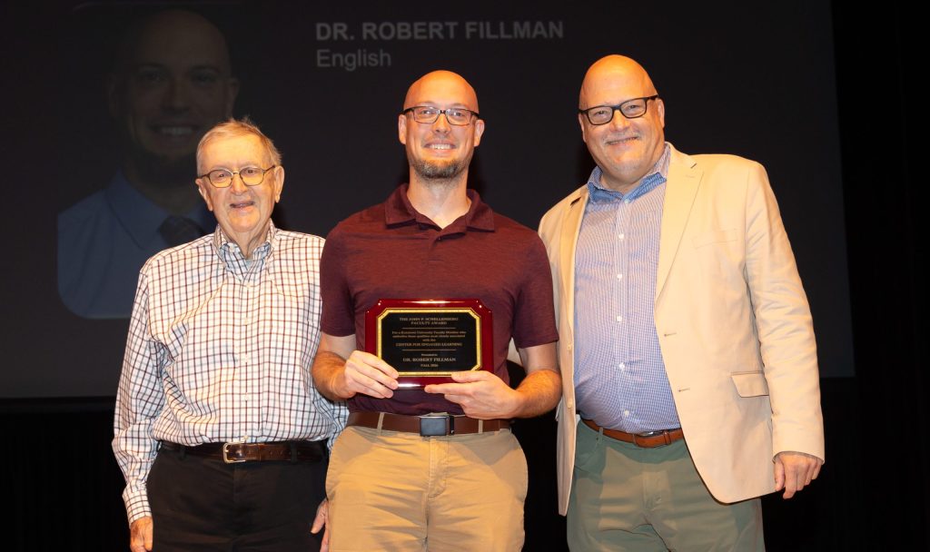 Dr. Robert Fillman Named Recipient of 2026 John P. Schellenberg Award
