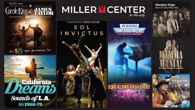 Miller Center for the Arts Announces Exciting 2026-27 Season