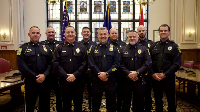 City of Reading Recognizes Officers Promoted During Police Department Ceremony