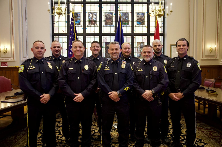City of Reading Recognizes Officers Promoted During Police Department Ceremony