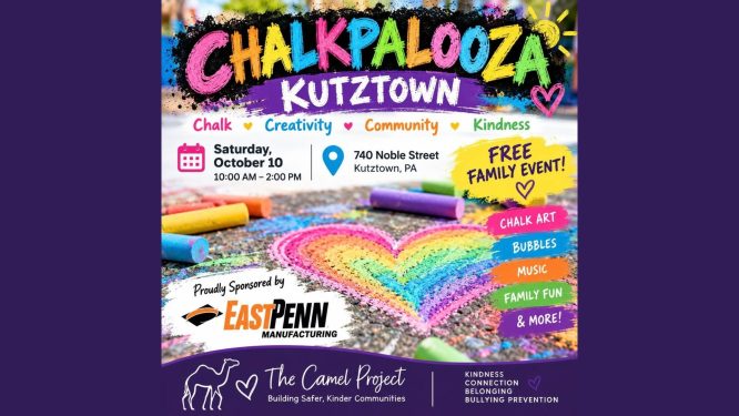 The Camel Project Announces Chalkpalooza Kutztown Car Show