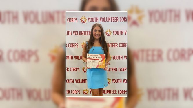 Wilson Senior Named Youth Volunteer Corps International Youth of the Year