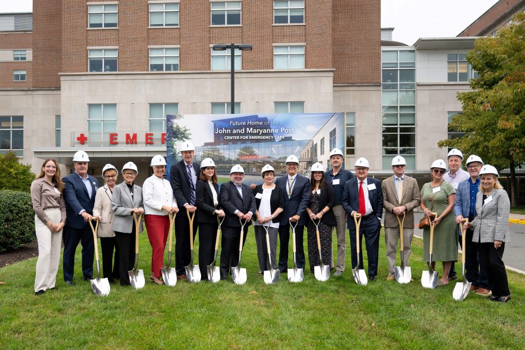 Reading Hospital Breaks Ground on John and MaryAnne Post Center for Emergency Care